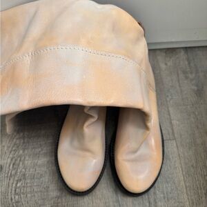 Women's Tan Leather Boots